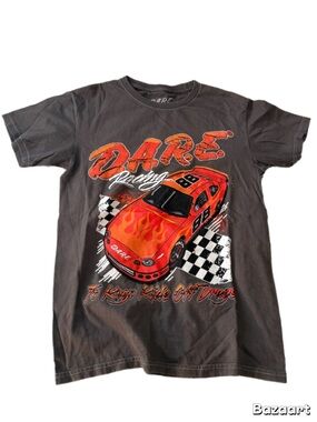 D.A.R.E. Racing Graphic Tee
Youth Small | Vintage Style NASCAR-Inspired Tee